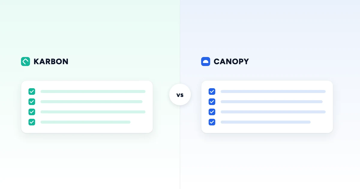 Karbon vs Canopy: 2026 Comparison for Accountants
