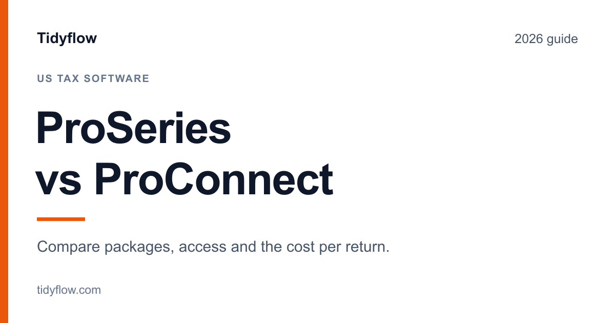 ProSeries vs ProConnect: Packages and Real Costs (2026)